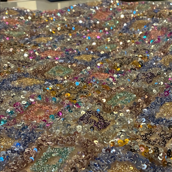 Oversized Sequin Open Cardigan - Picture 12 of 16